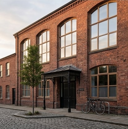 Stylish two-bedroom apartment in The Glassworks, Brierley Hill