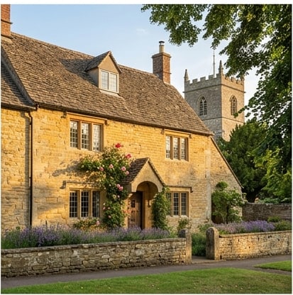 Pretty three-bedroom limestone village house, Mixbury