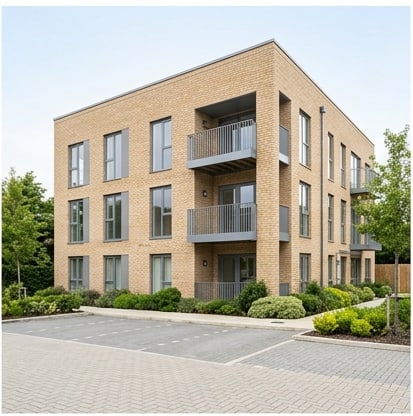 Two-bedroom new-build apartment, ideal first buy or let, Reffield Close